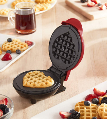 Dash DMW001HR Mini Waffle Maker Machine - Bestadvisor