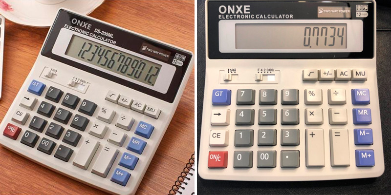 Review of ONXE GX-200 Standard Function Scientific Desktop Calculator