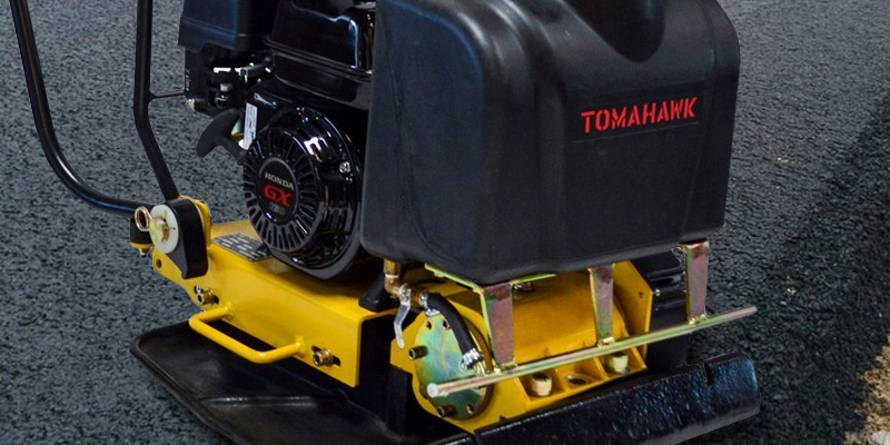 Review of Tomahawk Power TPC90H Forward Plate Compactor, Vibratory, Dirt, Asphalt, Soil