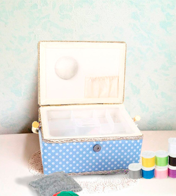 Review of Sewkit Large Sewing Basket with Accessories Sewing Kit Storage