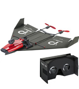 PowerUp FPV Paper Airplane VR Drone Model Kit