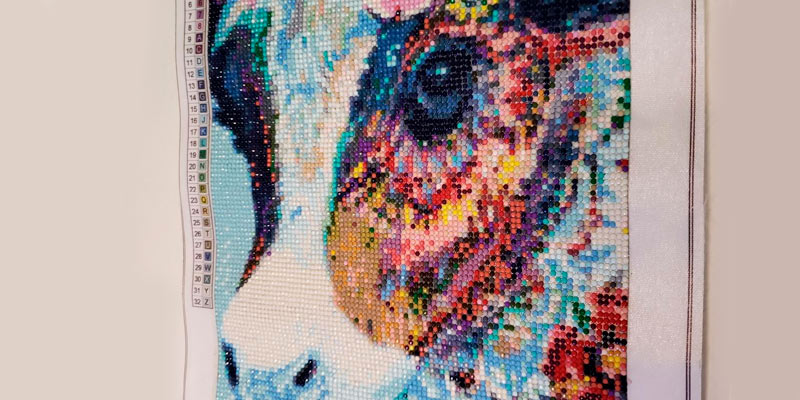 Review of WYQN Colorful Cow DIY 5D Diamond Painting by Number Kits