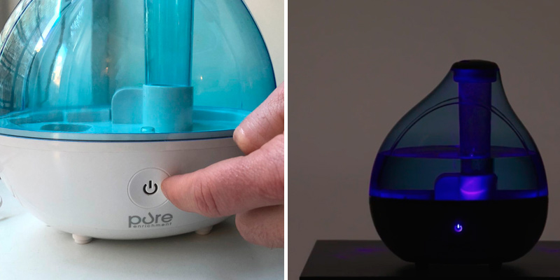 Pure Enrichment Ultrasonic Cool Mist Humidifier Quiet Operation in the use - Bestadvisor