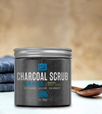M3 Naturals Activated Charcoal Body Scrub - Bestadvisor