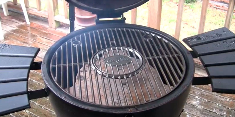 Char-Griller E16620 Akorn Kamado Kooker Charcoal Barbecue Grill and Smoker in the use - Bestadvisor