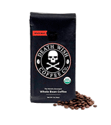 Death Wish Coffee Co. Organic Whole Bean Coffee Dark Roast