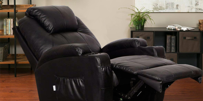 Review of Esright Massage Recliner Heated Fabric Ergonomic Lounge 360 Degree Swivel