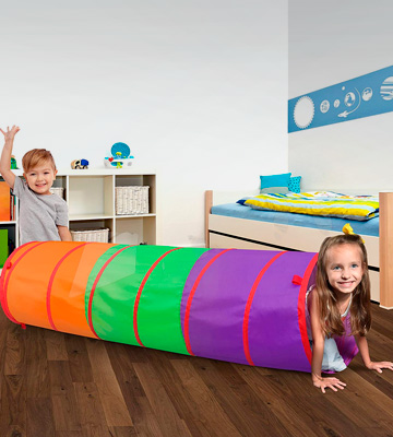Sunny Days Entertainment 6-Foot Assembly-Free Adventure Play Tunnel for Kids - Bestadvisor