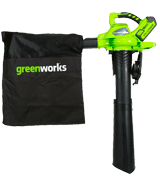 GreenWorks (24322) Cordless Leaf Blower & Vacuum, 4Ah Battery and Charger Included