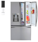 Kenmore Smart 75043 24 cu. ft. French Door Bottom-Mount Refrigerator