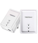 TRENDnet TPL-406E2K 500 AV Mini Network Starter Kit, Includes 2 x TPL-406E Adapters
