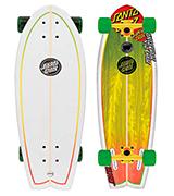 Santa Cruz Skateboards Land Shark Rasta Sk8 Complete Skate Boards