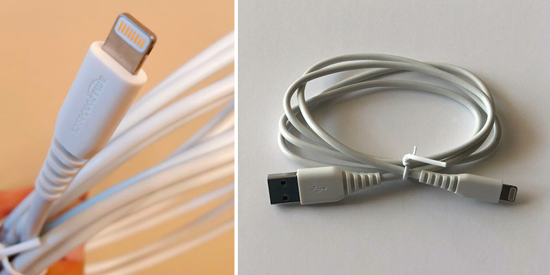 Review of AmazonBasics iPhone Charger 6ft [2 Pack] Lightning Cable