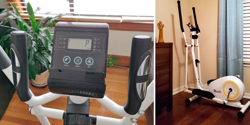 Doufit EM-01 Portable Elliptical Trainer for Home Gym in the use - Bestadvisor
