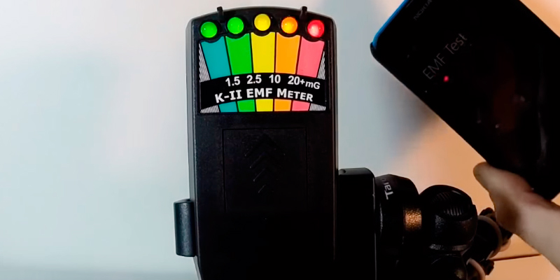 K2 Black EMF Meter in the use - Bestadvisor