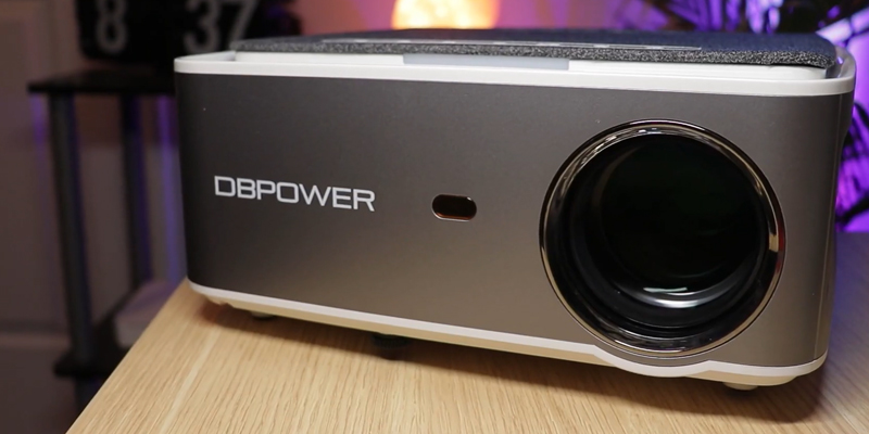 Review of DBPOWER (RD828) Native 1080P WiFi Projector