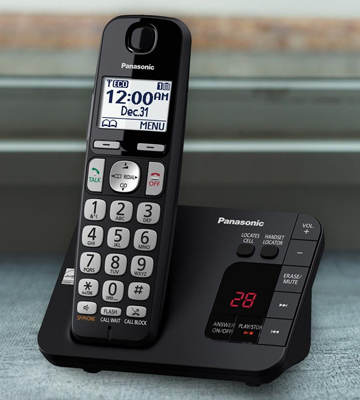 Panasonic KX-TGE433B Cordless Phone with Answering Machine - Bestadvisor