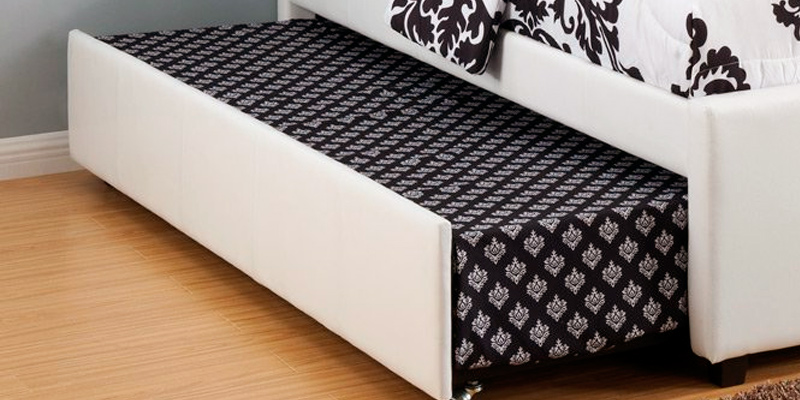 Detailed review of Poundex Full Bed with Roll-out Trundle - Bestadvisor