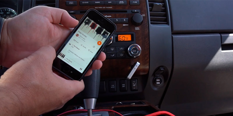 Mpow MBR1 Bluetooth Car Receiver in the use - Bestadvisor