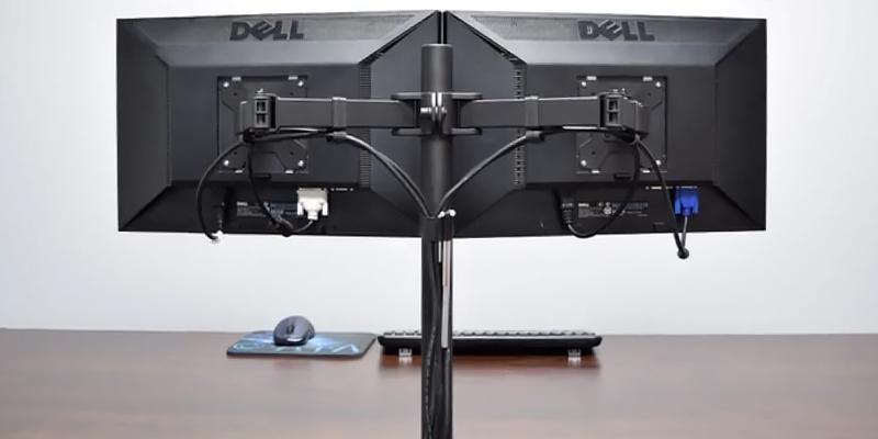 Review of VIVO STAND-V002 Dual LCD LED Monitor Desk Mount Stand Heavy Duty Fully Adjustable fits 2/Two Screens up to 27"