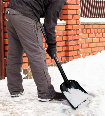 COFIT Snow Shovel Extra Longer Retractable Snow Shovel of Aluminum Alloy - Bestadvisor