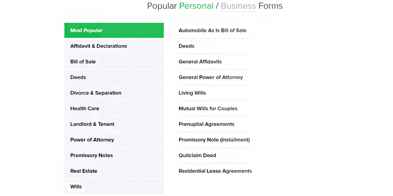 Detailed review of FindLegalForms Attorney-prepared Legal Forms - Bestadvisor
