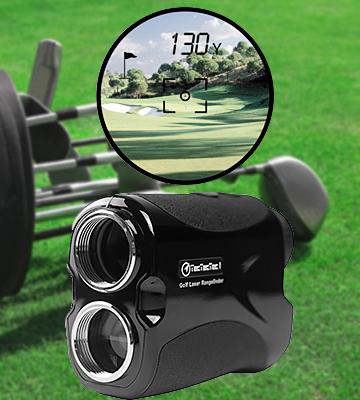 TecTecTec VPRO500 Golf Rangefinder - Laser Range Finder with Pinsensor - Bestadvisor