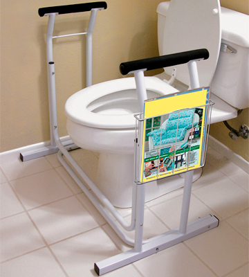 VIVE Medical Bathroom Safety Assist Frame Stand Alone Toilet Rail - Bestadvisor