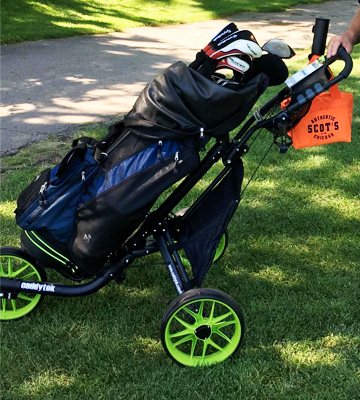 CaddyTek EZ-Fold 3-Wheel Golf Push Cart - Bestadvisor