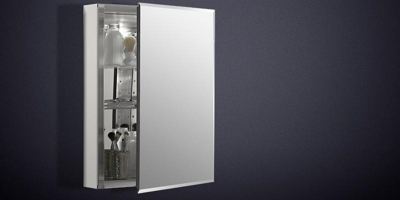KOHLER K-CB-CLC2026FS Single Door Aluminum Cabinet in the use - Bestadvisor