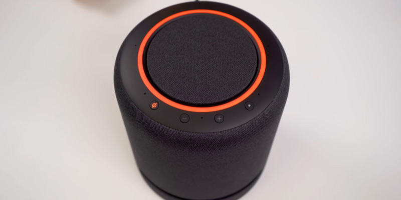 ECHO Studio High-Fidelity Smart Speaker with 3D Audio and Alexa in the use - Bestadvisor