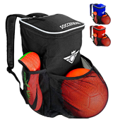 Soccerware 21L Capacity Soccer Backpack with Ball Holder