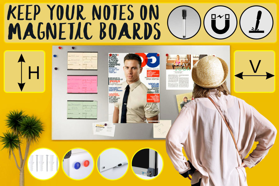 Comparison of Magnetic Boards to Organize Your Working Place
