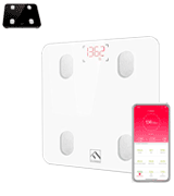 FITINDEX ES-26M Smart Digital Bathroom Scale with Bluetooth