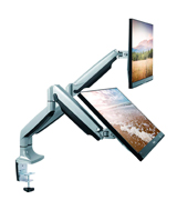 TechOrbits OF-MAA-10-C024 Dual Monitor Mount Stand (Fits up to 30)