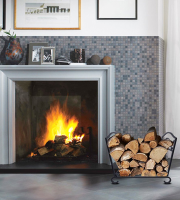 Amagabeli Garden & Home BL0010 Fireplace Log Holder, Foldable - Bestadvisor