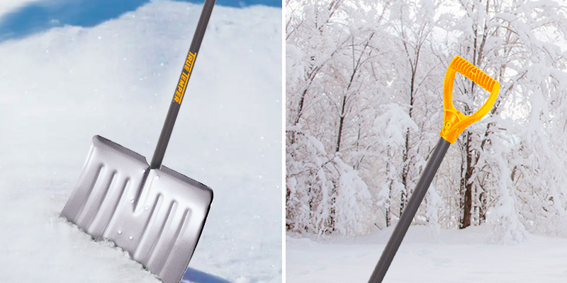 The AMES Companies, Inc 1641000 True Temper Aluminum Snow Shovel in the use - Bestadvisor