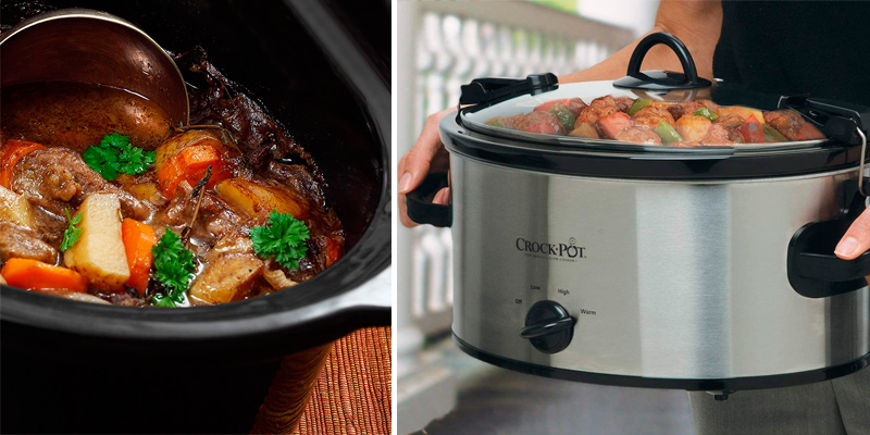 Crock-Pot SCCPVL600S Cook' N Carry Manual Portable Slow Cooker in the use - Bestadvisor
