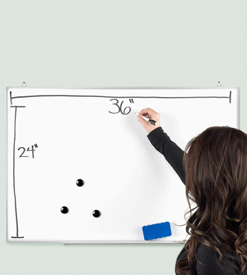OfficePro OPDEB Ultra-Slim Magnetic Dry Erase Board 36x24 Inch - Bestadvisor