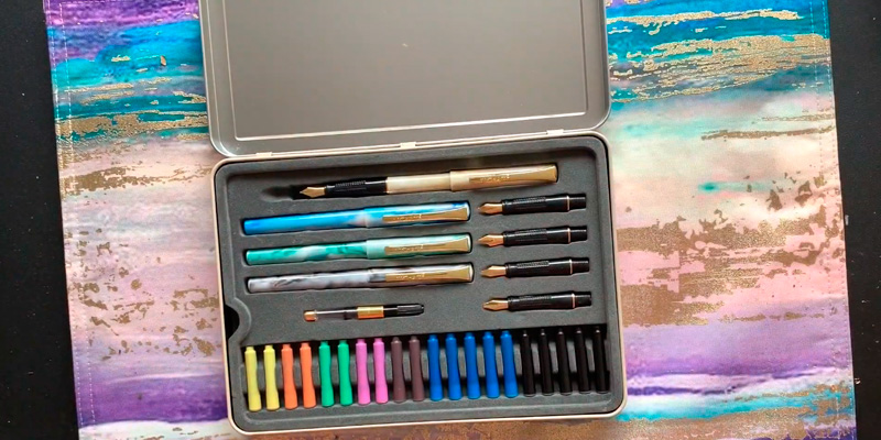 Review of Mont Marte Calligraphy Set Includes Calligraphy Pens