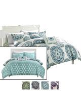 Chic Home Reversible Bed in a Bag Comforter Set