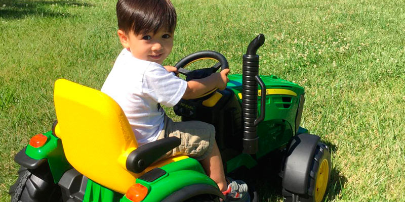 Review of Peg Perego John Deere Ground Force Tractor