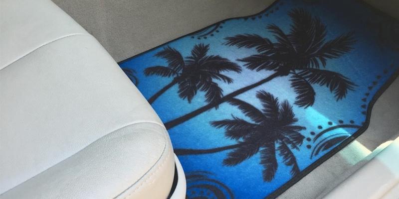 Review of BDK Palm Tree Carpet Floor Mats for Car
