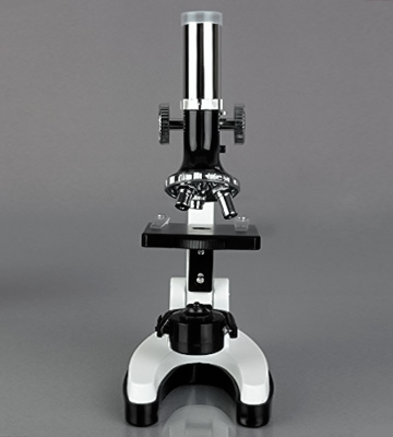AmScope M30-ABS-KT2-W Microscope Kit with Metal Arm and Base, 6 Magnifications from 20x to 1200x, Includes 52-Piece Accessory Set and Case - Bestadvisor