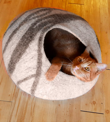 MEOWFIA Cat Bed Premium Cave (Large) - Bestadvisor