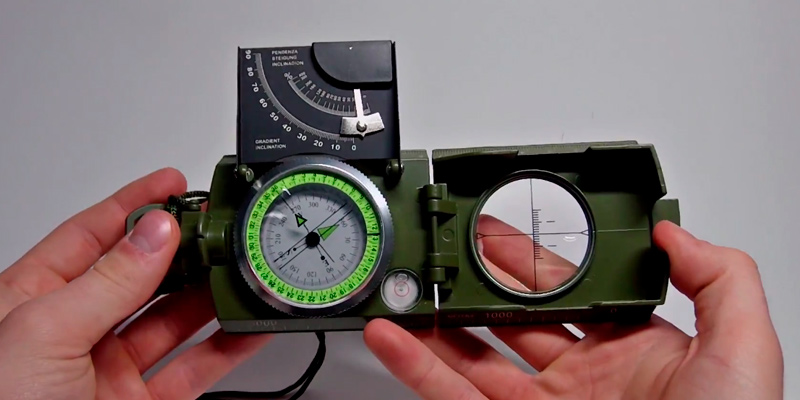 Review of Sportneer Military Compass with Inclinometer
