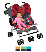 Delta Children 11701-026 Side by Side Double Stroller
