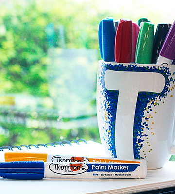 Review of Thornton's Art Supply Oil-Based Paint Markers