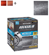 Rust-Oleum 299743 RockSolid Metallic Garage Floor Coating Kit