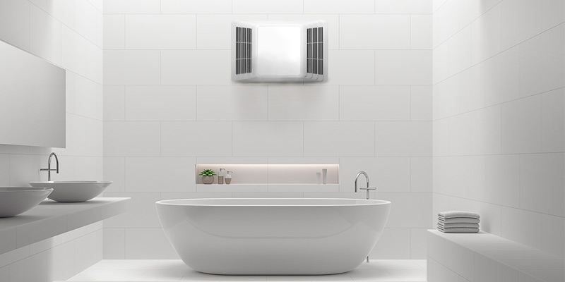 Broan-NuTone 765H80LB Bathroom Exhaust Heater and Light in the use - Bestadvisor
